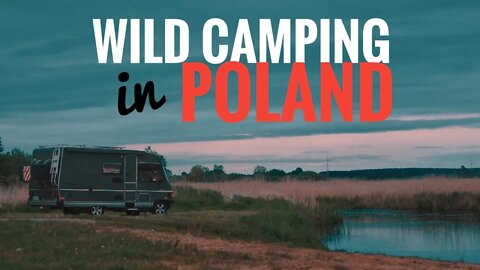 🇵🇱 Beautiful Wild Camping Spot in Poland | #Vanlife #Poland