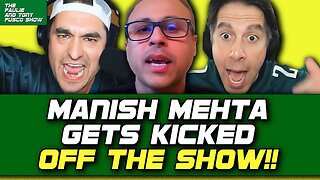NFL reporter Manish Mehta gets KICKED OFF after takes on Jason Kelce & Caleb Williams | Fusco Show
