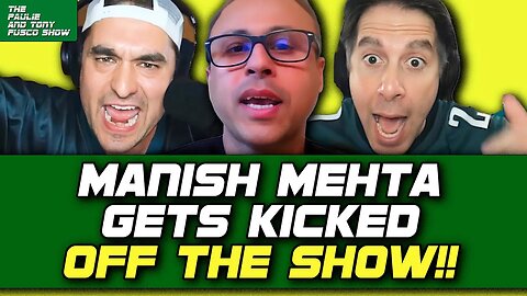 NFL reporter Manish Mehta gets KICKED OFF after takes on Jason Kelce & Caleb Williams | Fusco Show