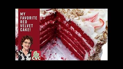The Best Red Velvet Cake EVER - Hands Down - Use My Written Recipe