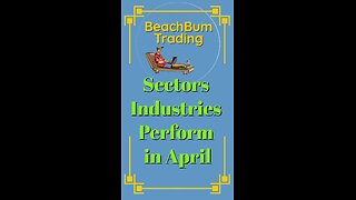 What are the Best Performing Stock Market Sectors and Industries in the Month of April?