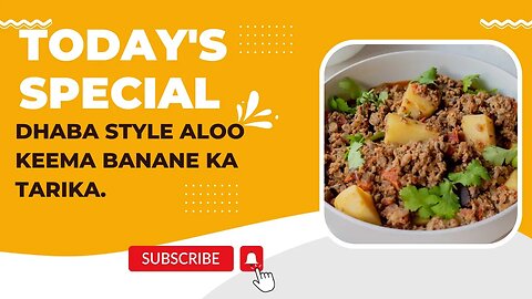 How to Make Dhaba Style Aloo Keema at home | Mutton Aloo Keema Banane Ka Tarika