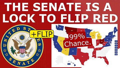 The Senate Is GUARANTEED to FLIP RED in November!