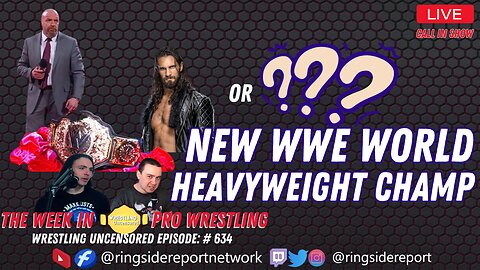 Who's the Next Champ? | The Week in Pro Wrestling | Live Stream🟥
