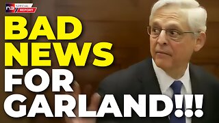 YES! Garland Totally Rattled On Camera as GOP Holds Him in Contempt, DOJ on Defense for First Time