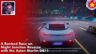 A Ranked Race on Night Junction Reverse with the Aston Martin DB11 | Ace Racer