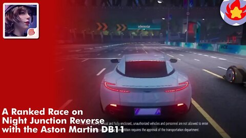 A Ranked Race on Night Junction Reverse with the Aston Martin DB11 | Ace Racer