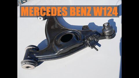 Mercedes Benz W124 - Como cambiar el brazo de suspension DIY tutorial