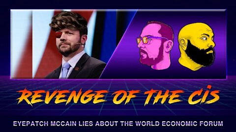 Eyepatch McCain Lies About Being In The World Econonmic Forum | ROTC Clip