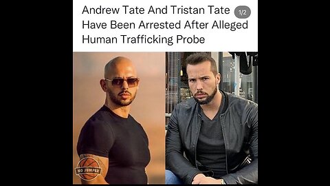 Andrew Tate And Tristan Tate Have Been Arrested After Alleged Human Trafficking Probe