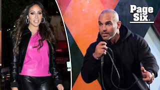 Melissa Gorga yanks Joe Gorga off stage