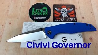 Civivi C912 Governor knife / Includes disassembly / Steel Will Gienah repeated ?