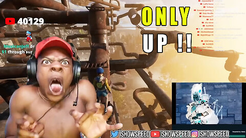 IshowSpeed playing Only Up | Funny moments