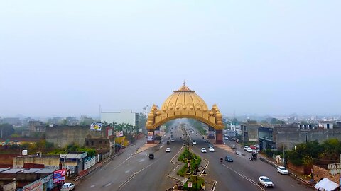 Golden Temple Drone View