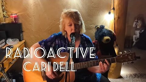Radioactive- Imagine Dragons live guitar & vocal cover by Cari Dell (female version)