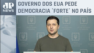 Zelensky diz que não é momento para disputa eleitoral na Ucrânia