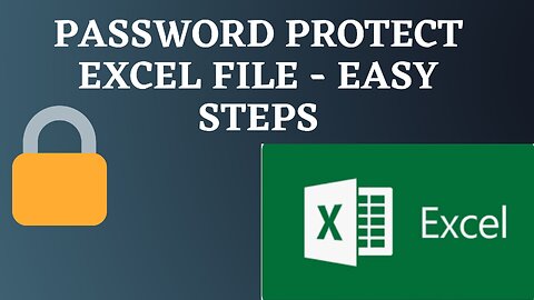 How to Protect Excel file with Password