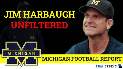 Michigan Football Coach Jim Harbaugh’s UNLEASHED - Bold Statements To Media