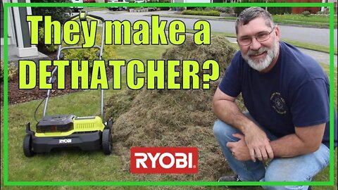 NEW Ryobi Dethatcher/Scarifier coming to the USA! | UNBOX and DEMO! | 2021/28