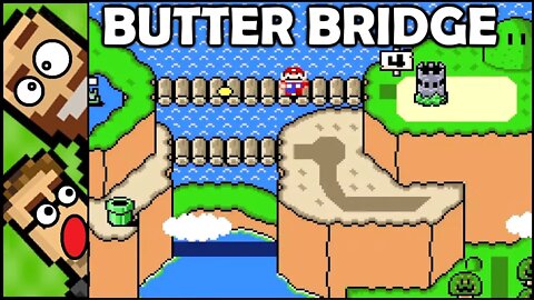 BUTTER BRIDGE: Super Mario World (SNES) 2-Player CO-OP | Nintendo Switch | The Basement