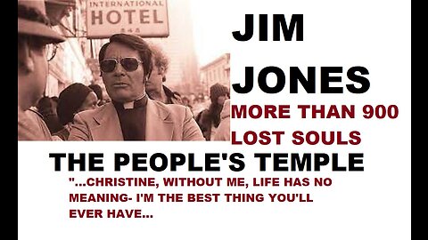 Cults- Jim Jones and the Jonestown Massacre