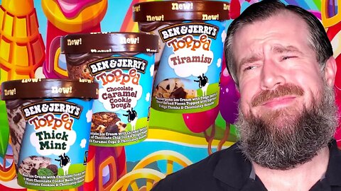 Which Ben & Jerry's Topped Is The Best? (Part 2) | NEW! Topped Ice Cream Taste Test & Ranking!