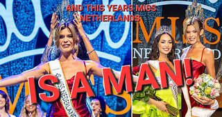 And The Winner of Miss Netherlands Is? A MAN!