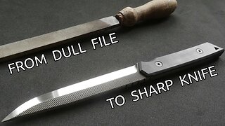 Making a Knife from an Old File
