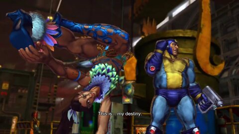 Street Fighter X Tekken: Christie (Alternate Costume) & MEGA MAN vs Akuma & Blanka - No Commentary