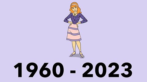 Evolução da personagem Daphne (1960-2023)