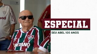 SEU ABEL COMEMORA 100 ANOS EM LARANJEIRAS E GANHA RECADO DE FRED DE PRESENTE