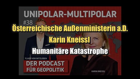 🟥 Karin Kneissl über Israel-Palästina-Krieg: Humanitäre Katastrophe (22.10.2023)