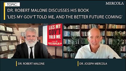 Dr. Robert Malone - 'Lies My Government Told Me, and the Better Future Coming' - November 30, 2022