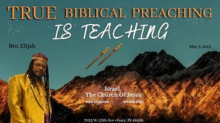 TRUE BIBLICAL PREACHING IS TEACHING