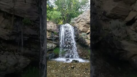 Soothing Waterfall with Relaxing Sound #Spiritual #Relax #Uplift #shorts