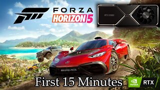 Forza Horizon 5 First 15 Mins - Extreme Graphics RTX 3080
