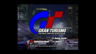 Gran Turismo (PS1) Intro & Title Screen Presentation