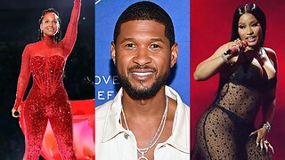 Usher Addresses Alicia Keys Super Bowl Performance & His Nicki Minaj Bump