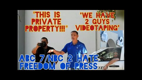 ABC 7 News Calls The Cops For Filming. Walk Of Shame. 1st Amendment. Fort Myers Police. Florida.