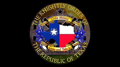 The Knightly Order of The Republic of Texas Official Seal