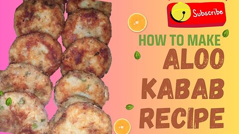 aloo ke kabab recipe صرف آلو اور کم تیل کے ساتھ بلکل نئی قسم کا کباب بنائیں /aloo tikki recipe