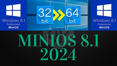 WINDOWS 8.1 lite minios 64 y 32 bit lo mejor para equipos de poco recursos dale vida a tu viojo PC