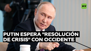 Putin espera "resolución de crisis" con Occidente