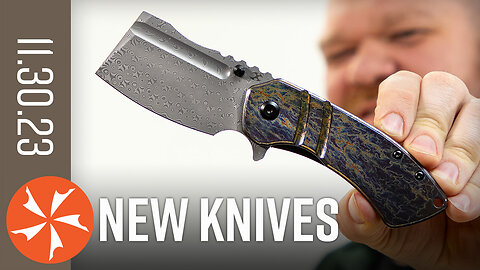 New Knives for the Week of November 30th, 2023 Just In at KnifeCenter.com