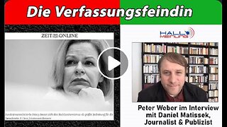 SPD Antifa Faeser - Die Verfassungsfeindin