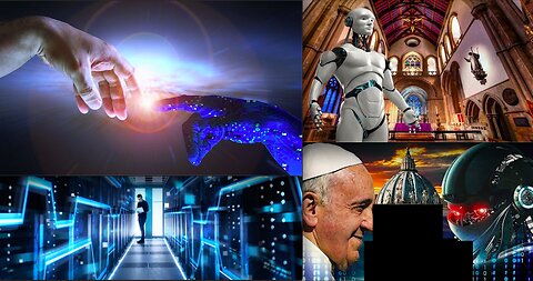 Vatican Super-Computer Running "Bible Scripts" on TIs & Pope Child Trafficking for Transhumanism