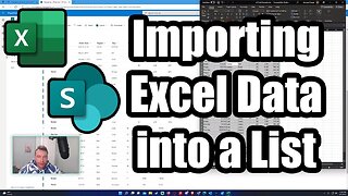How to Import Excel Data into a SharePoint List | Microsoft SharePoint | 2022 Tutorial