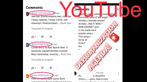 YouTube "HANDLES"? Have U caught on to THIS new satanic DEHUMANIZATION & DEMORALIZATION Agenda yet?!