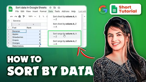 📊🔍 **How to sort by data in google Sheets!** 🚀📈