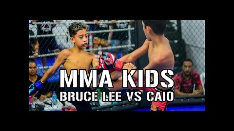 [MMA Kids] Bruce Lee vs Caio - Champions Fight Kids